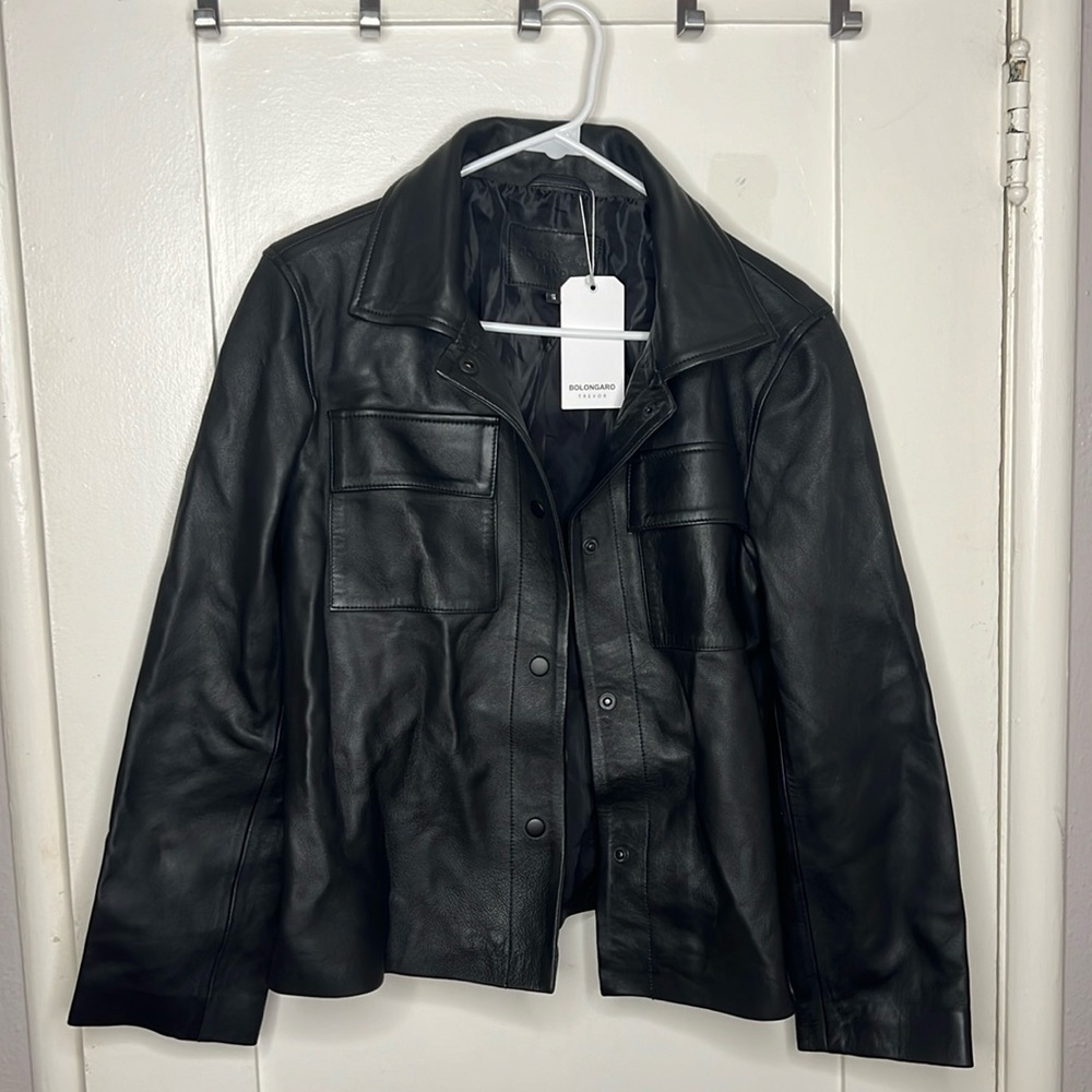 Bolongaro Trevor leather jacket